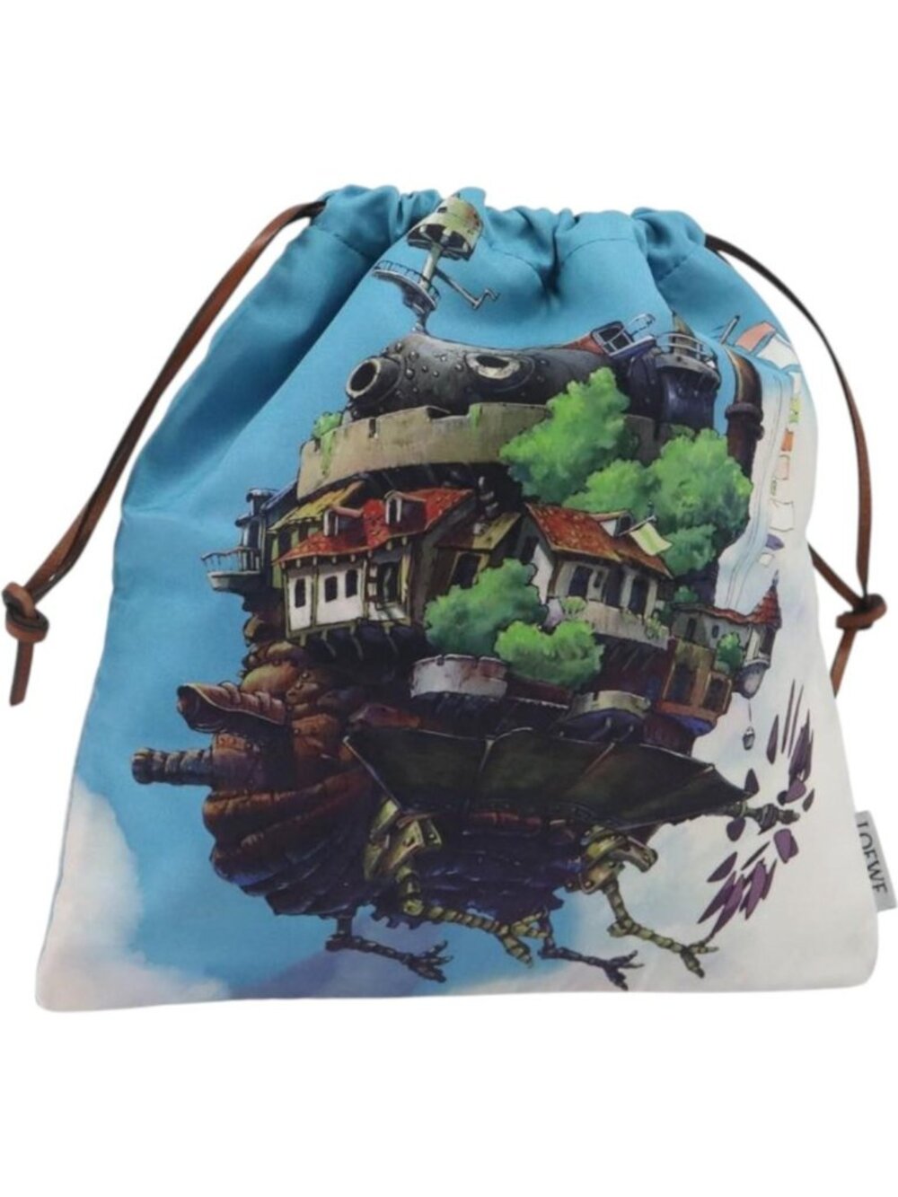 LOEWE x Studio Ghibli Howl's Moving Castle Pouch Nylon Blue